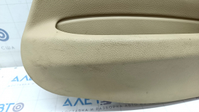 Door trim card rear right BMW 3 F30 12-18 beige leather with backlight without curtain, under Harman Kardon, type 1, scratches, for dry cleaning, under Harman Kardon