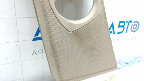 Upper center pillar trim belt left BMW 3 F30 12-18 beige, dry cleanable