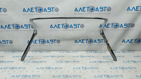 Front bumper grille frame Lexus ES300h ES350 13-15 pre-rest, chrome, cracks, chrome swelled, sand, broken guide