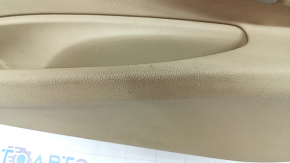 Door trim card front right BMW 3 F30 12-18 beige leather with backlight, type 1, scratches, for dry cleaning, for Harman Kardon