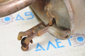 Muffler rear part with barrel Toyota Prius 20 04-09 rusty bracket