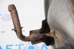 Muffler rear part with barrel Toyota Prius 20 04-09 rusty bracket