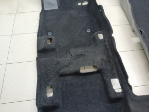 Front floor covering Toyota Venza 21 - black, for cleaning