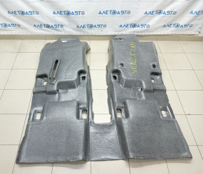 Front floor covering Toyota Venza 21 - black, for cleaning