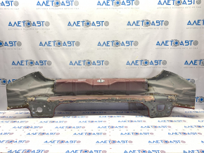 Rear panel Kia Sorento 16-17 without side parts and fangs, red