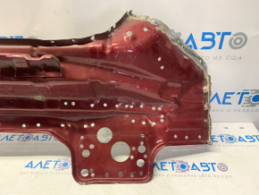 Rear panel Kia Sorento 16-17 without side parts and fangs, red