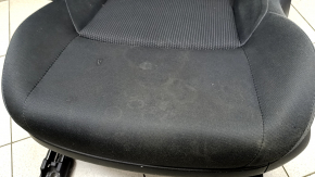 Driver's seat Toyota Venza 21- without airbag, electric, cloth black LE, for cleaning