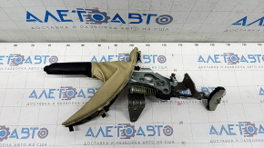 Parking brake lever BMW 3 F30 12-18 beige, scratches