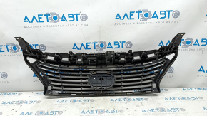 Radiator grill grill Lexus ES300h ES350 13-15 prerest, with badge, sand, broken fastener, missing fragment