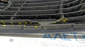 Radiator grill grill Lexus ES300h ES350 13-15 prerest, with badge, sand, broken fastener, missing fragment