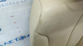 Driver's seat BMW 3 F30 12-18 with airbag, electric with memory, beige leather, worn, dry-cleanable