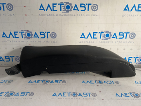 Side trim of rear seats right VW CC 08-17 leatherette black, broken crepe, for re-upholstery