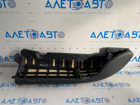 Side trim of rear seats right VW CC 08-17 leatherette black, broken crepe, for re-upholstery