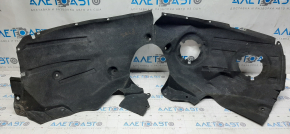 Front right fender liner Mini Cooper Countryman R60 10-16 without plugs, fastener is torn