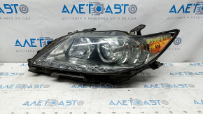 Front left headlight complete Lexus ES300h ES350 13-15 dorest xenon + LED DRL, sand, rust on the block