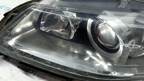 Front left headlight complete Lexus ES300h ES350 13-15 dorest xenon + LED DRL, sand, rust on the block