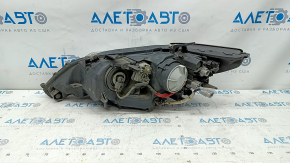 Front right headlight complete Lexus ES300h ES350 13-15 dorest xenon + LED DRL, sand, rust on the block