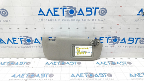 Right visor Toyota Venza 21 - gray, without hook, for cleaning