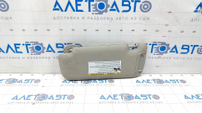 Right visor Toyota Venza 21 - gray, without hook, for cleaning