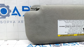 Right visor Toyota Venza 21 - gray, without hook, for cleaning