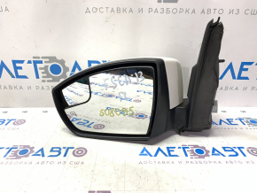 Side mirror left Ford Escape MK3 13-16 prerest, 5 pins, without turn signal, white