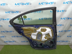 Door assembly rear left Lexus ES300h ES350 13-18 hybrid, keyless, blue 8V3, bumpers