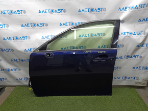 Door assembly front left Lexus ES300h ES350 13-18 keyless, blue 8V3, butt