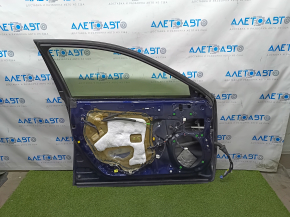 Door assembly front left Lexus ES300h ES350 13-18 keyless, blue 8V3, butt