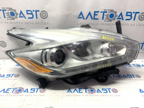 Headlight front right Nissan Murano z52 15-18 prerest, halogen, light, with mount, sand, for polishing