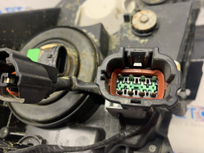 Headlight front left Nissan Murano z52 15-18 prerest, halogen, light, with mount, sand, for polishing