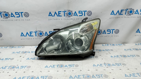 Headlight front left complete Lexus RX300 RX330 RX350 RX400 04-09 xenon AFS, light, sand, cobweb