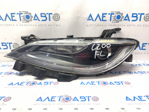 Headlight front left Chrysler 200 15-17 halogen with mount, for polishing, without plug
