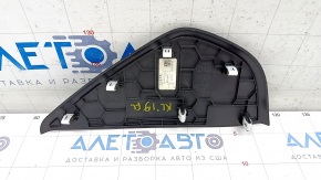 Front panel trim side left Jeep Cherokee KL 14-21 black