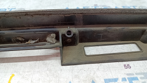 Trunk door molding Lexus RX300 RX330 RX350 RX400h 04-09 chrome, 3 studs missing