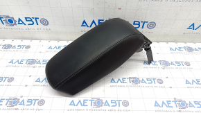 Armrest Jeep Cherokee KL 19-21 leather, black