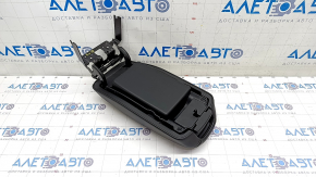 Armrest Jeep Cherokee KL 19-21 leather, black