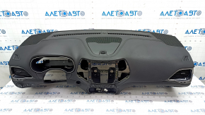 Torpedo front panel with AIRBAG Jeep Cherokee KL 19-21 black, scratches