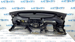 Torpedo front panel with AIRBAG Jeep Cherokee KL 19-21 black, scratches
