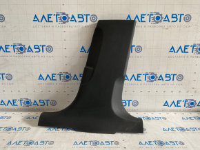 Center pillar trim lower right Audi A6 C7 12-18 black, scratches
