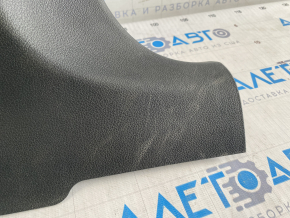 Center pillar trim lower right Audi A6 C7 12-18 black, scratches