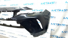 Front bumper bare Toyota Venza 21- without parking sensors LE, black, dented