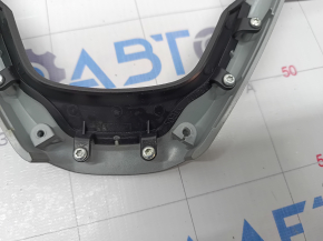 Jeep Cherokee KL 19 steering wheel control buttons - with dark gray overlay, without radar, bumps, broken mount