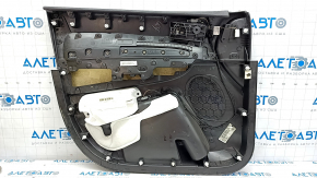 Door trim card front right Dodge Durango 13-15 black, armrest leather black, molding gray, scratch