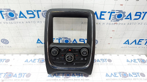 Climate control Dodge Durango 14-15 under a large display, 2 additional buttons, peeling coating