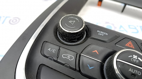 Climate control Dodge Durango 14-15 under a large display, 2 additional buttons, peeling coating