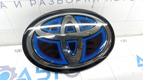 Emblem of radiator grille front Toyota Venza 21- under radar, sand