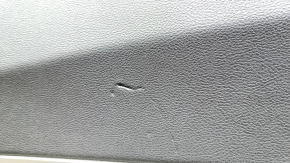 Door trim card rear right Dodge Durango 11-15 black SXT, armrest leather black, molding gray, dented