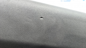 Door trim card rear left Dodge Durango 11-15 black SXT, armrest leather black, molding gray, dented, for dry cleaning