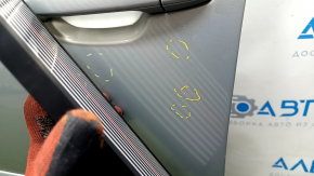 Door assembly front left Lexus RX300 RX330 RX350 RX400h 04-09 gold 6T1, painted 0.2, 0.3, bumps, dented