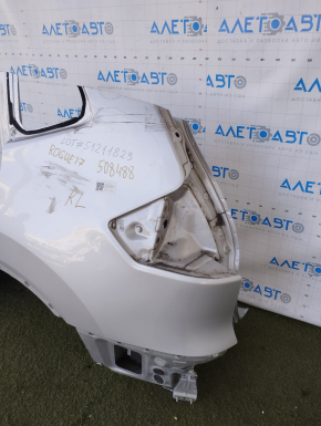 Quarter wing rear left Nissan Rogue 14-20 silver